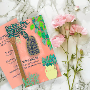 Luxus Real Anwesen Agent Realtor Property Manager Visitenkarte