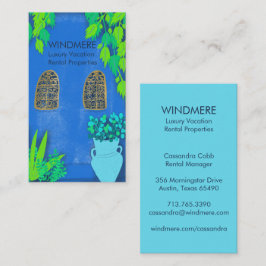 Luxus Real Anwesen Agent Realtor Property Manager Visitenkarte