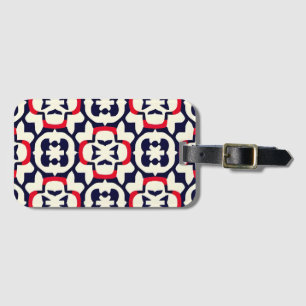 Luxus Red White und Blue Gepäckanhänger