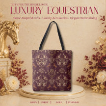 Luxus-Reitstil Burgund und Gold