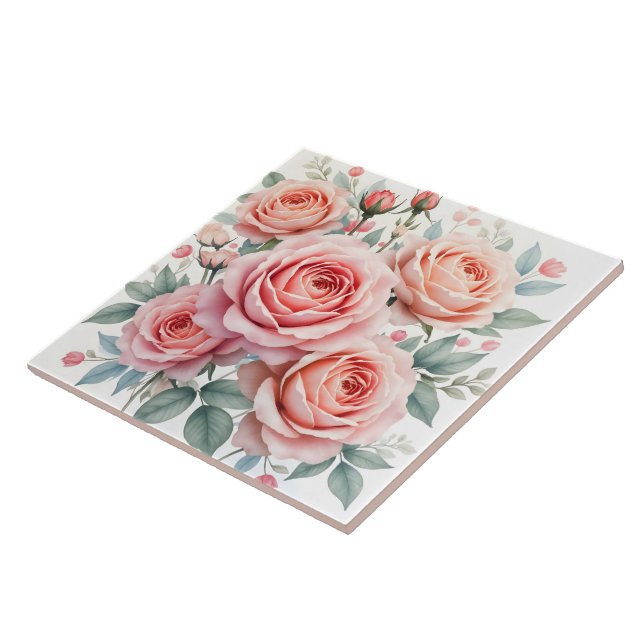 Luxus-Rosa-Rosen schöne beliebte Sammlung Fliese (Seite)