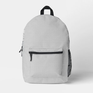 Luxus-Rucksack mit grauen Punkten im minimalistisc Bedruckter Rucksack