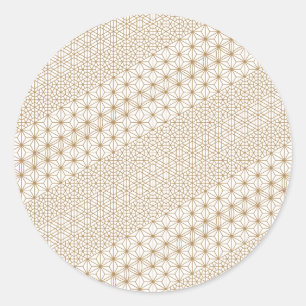 Luxus Runder Aufkleber