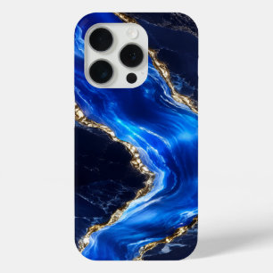Luxus-Saphir-Marmor-Fluss Case-Mate iPhone Hülle