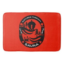 Luxus Sauna Geschenk Badematte
