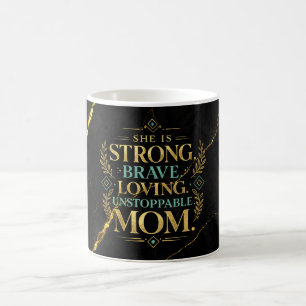 Luxus-Schwarze-Marmor-Goldader-Hintergrund-Wrap-Mu Kaffeetasse