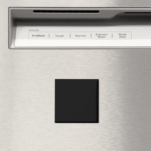 Luxus-Schwarzes-Minimalistisches-Modernes Magnet (In Situ (Geschirrspüler))