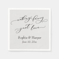 Luxus Script Simple Nothing Extravagant nur Liebe 