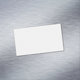 Luxus-Set mit weißen Monogramm-Aktenordnern Magnetische Visitenkarte
