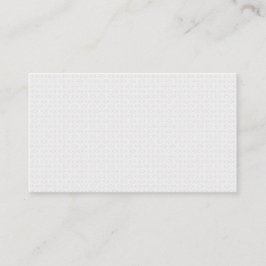 Luxus-Set mit weißen Monogramm-Aktenordnern Visitenkarte