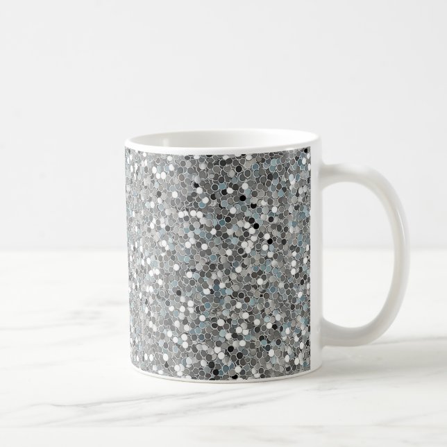 Luxus-Silber-Kaffeetasse Kaffeetasse (Rechts)