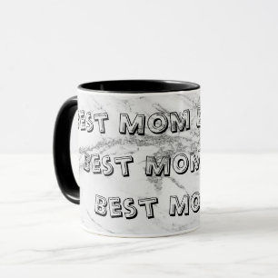 Luxus Silver Glitzer Marmor individuell anpassen Tasse