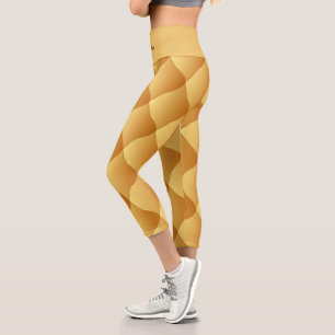 Luxus Soft Gold Capri Leggings