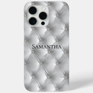 Luxus-Soft-Grau-Faux-Velvet Case-Mate iPhone Hülle