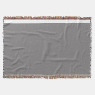 Luxus Soft Throw Blanket kundenspezifisch entworfe Decke