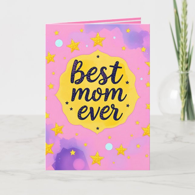 Luxus Stars Trendy Gift Collection Karte (Vorderseite)