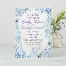 Luxus-Teddybär-Baby-Shower-Einladung