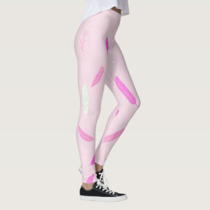 Luxus-Trendy-Feather-Boho-Kollektion Leggings