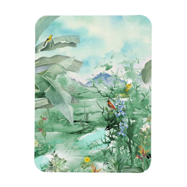 Luxus Tropical Magnet (Vertikal)