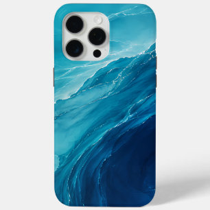 Luxus-Türkises Ozean-Fließen Case-Mate iPhone Hülle