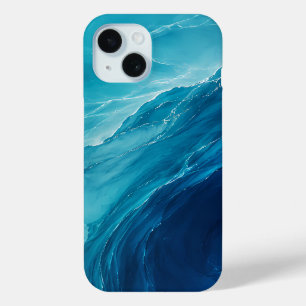 Luxus-Türkises Ozean-Fließen Case-Mate iPhone Hülle