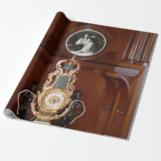 Luxus-Uhr im königlichen Zimmer des Livadia-Palast Geschenkpapier