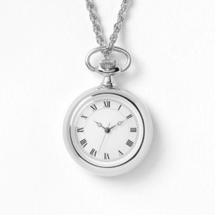 Luxus-Uhr im Vintage-Stil mit römischen Ziffern Armbanduhr