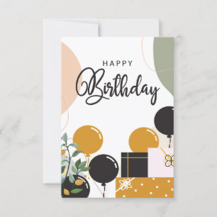 Luxus und niedliches Glück Geburtstag Einladung