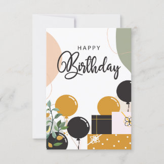 Luxus und niedliches Glück Geburtstag Einladung