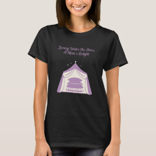 Luxus unter den Sternen Glamping Mutters Freude T-Shirt