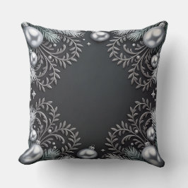 Luxus-Urlaubskatze - Snowflake Design Kissen