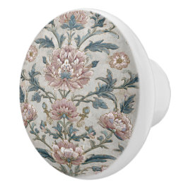 Luxus-Vintage-Imperial-Blumenmuster Keramikknauf