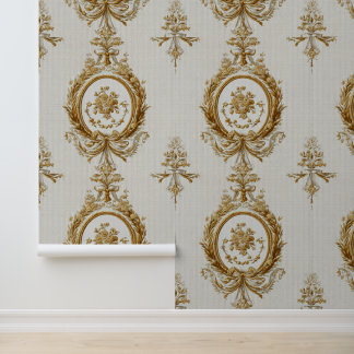 Luxus-Vintage Louis XVI Neoklassik Französisch Cre Tapete