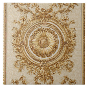 Luxus-Vintage Louis XVI Neoklassik Französisch Gol Fliese