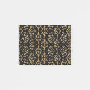 Luxus-Vintage-Muster 3 Post-it Klebezettel
