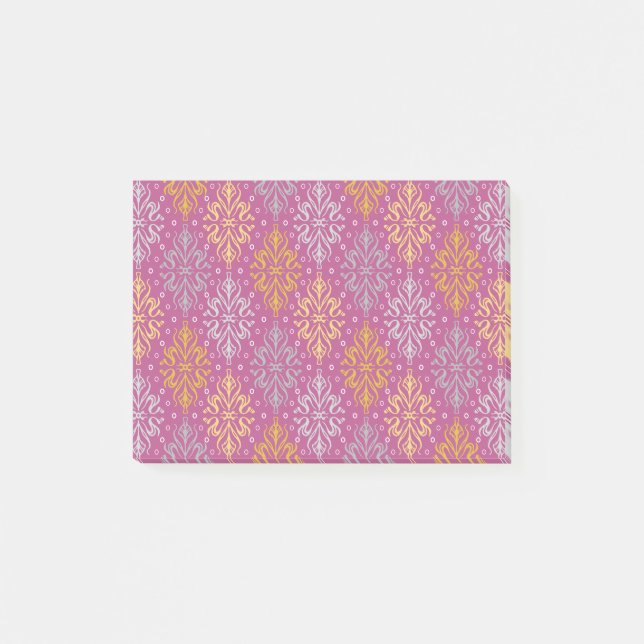 Luxus-Vintage-Muster Post-it Klebezettel (Vorderseite)