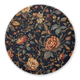 Luxus Vintage Royal Saffron Keramikknauf