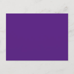 Luxus-Violette benutzerdefinierte Einladung Postka