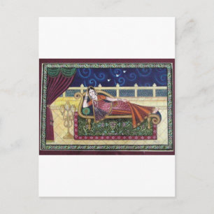 Luxus von Masoom Sanghi Postkarte