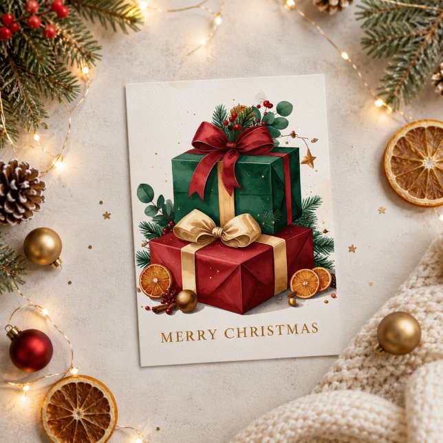 Luxus-Weihnachtsgeschenke Frohe Weihnachten (Von Creator hochgeladen)