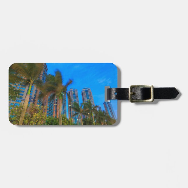 Luxus-Wohnungen in China Gepäckanhänger (Vorderseite horizontal)