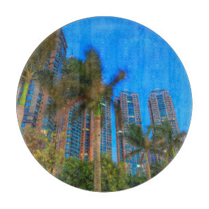 Luxus-Wohnungen in China Schneidebrett