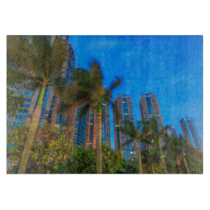 Luxus-Wohnungen in China Schneidebrett