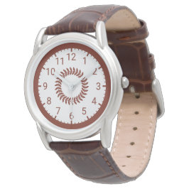 Luxus-Zweiton Gold & Schwarz  Armbanduhr