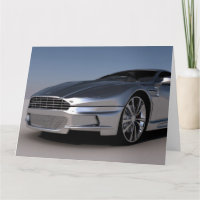 Luxusauto Klasse Akt Geburtstagskarte