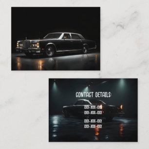 Luxusauto Visitenkarte