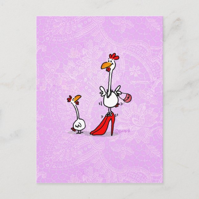 Luxuschick Postkarte (Vorderseite)