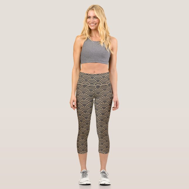 Luxusdekorationen 25 capri leggings (Vorderseite)