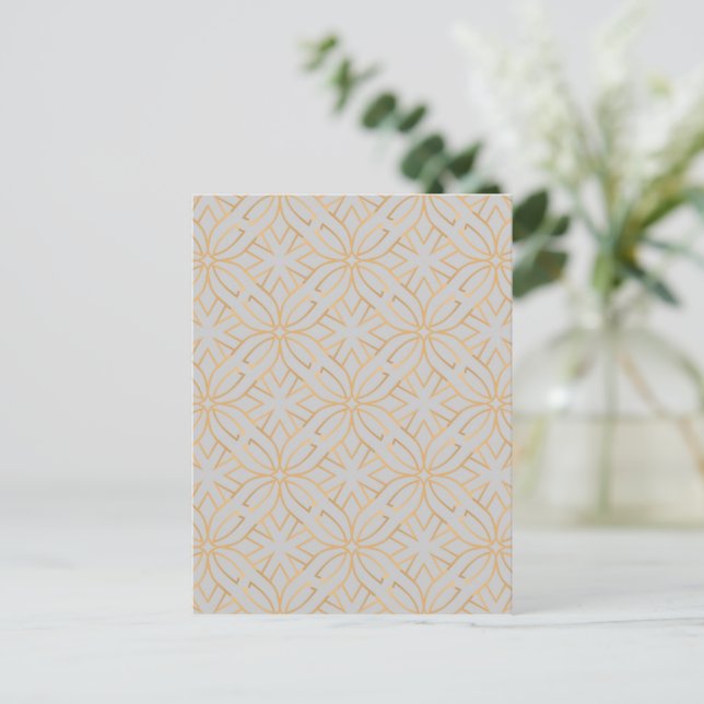 Luxusdekorationen 44 postkarte (Stehend Vorderseite)