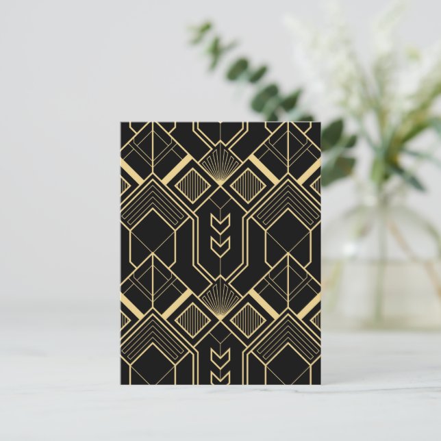 Luxusdekorationen 64 postkarte (Stehend Vorderseite)